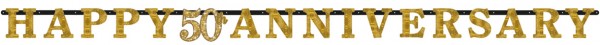 Sparkling 50 Years Buchstaben Girlande 2