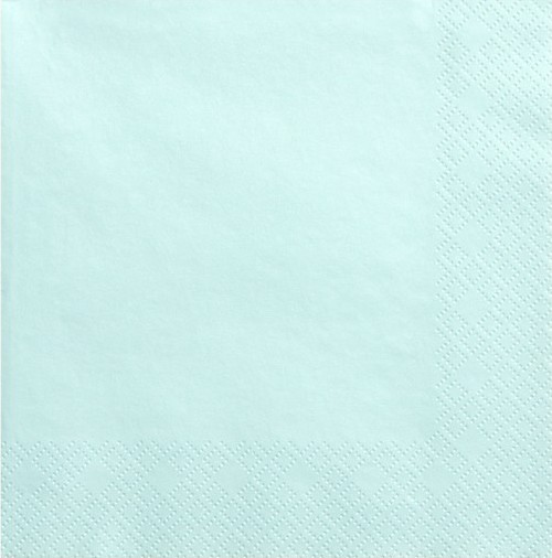 20 Servietten Scarlett mint türkis 33cm