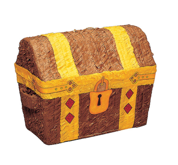 Piraten Schatzkiste Piñata 31cm