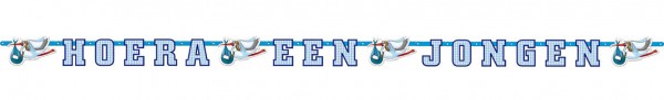 Baby Banner Hura ein Junge