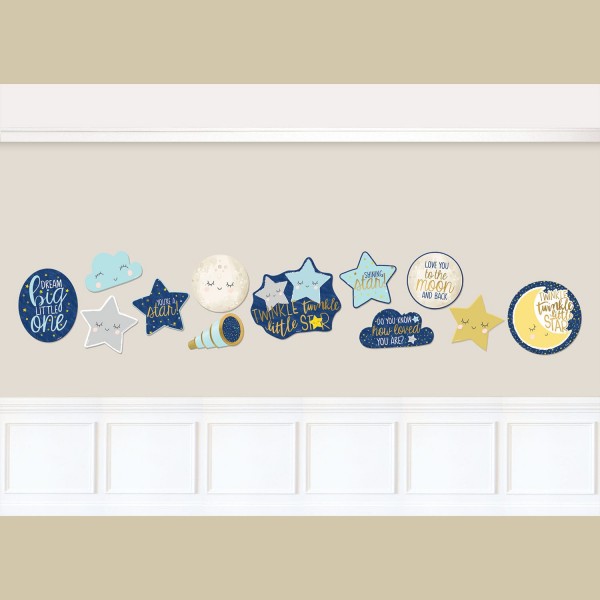 12 Twinkle Little Star Wandbilder