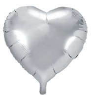 Förhandsgranskning: Herzilein folieballong silver 45cm
