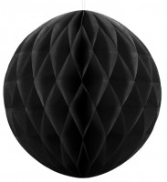 Wabenball Lumina schwarz 40cm