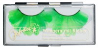 Elegante Feder Wimpern Grün