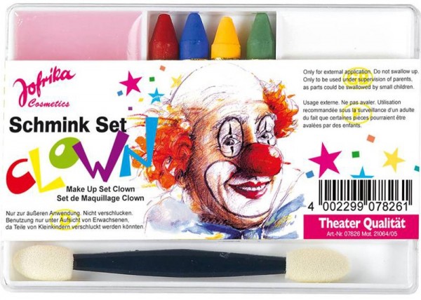 Jimbo Clown Make Up Set