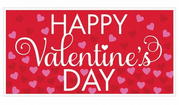 Valentins Banner 1,65m