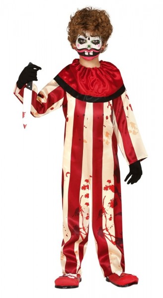 Horror Zirkus Clownkostüm für Jungen