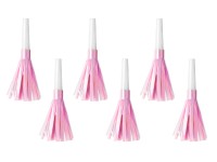 6 Einhorn Twinkle Tröten rosa