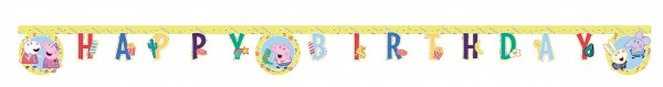 Peppa Wutz Spieletag Girlande 2m