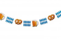 Oktoberfest Brezel Girlande 1,8m