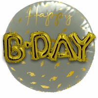 Golden Dawn 3D Folienballon