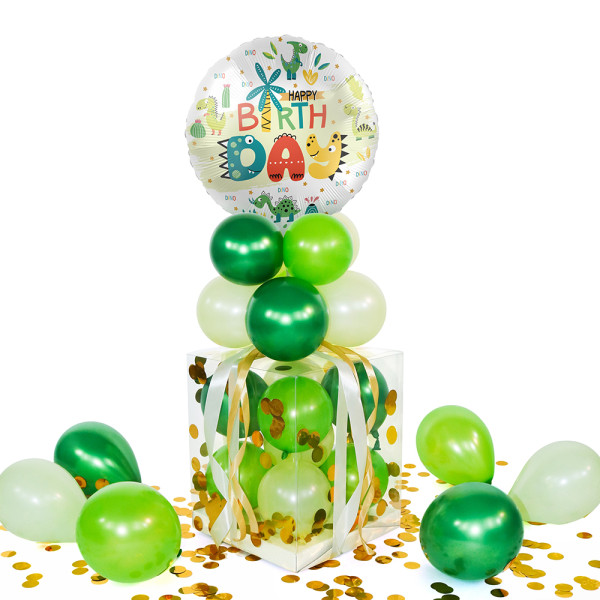 Balloha Geschenkbox DIY Dinoland Birthday XL