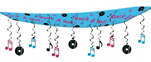 Rock n Roll Party Hängedeko 30 x 370cm
