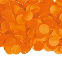 Papier-Konfetti in Orange 100g