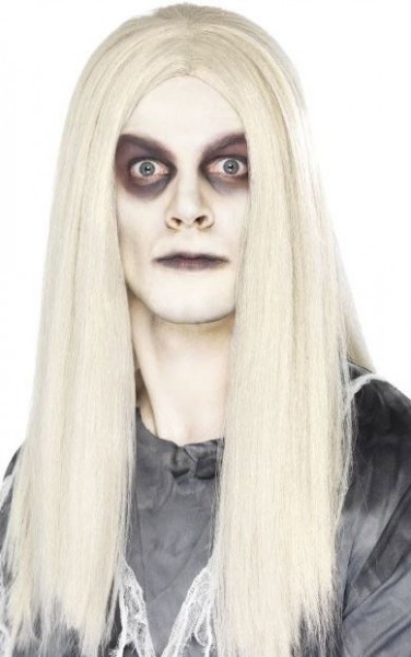 Blonde Dämonen Halloween Perücke