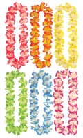1 Bunte Hawaiikette mit Perlen