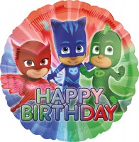PJ Masks Birthday Ballon 43cm