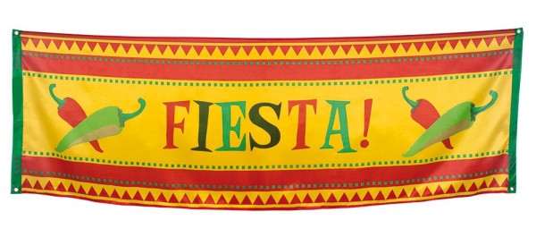Feurige Fiesta Banner 220 x 74cm
