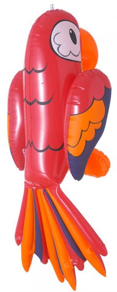 Aufblasbarer Papagei 60cm 2
