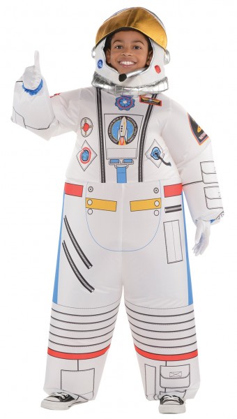Aufblasbares Astronauten Kinderkostüm