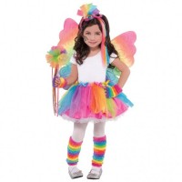 Regenbogenfee Flügel für Kinder