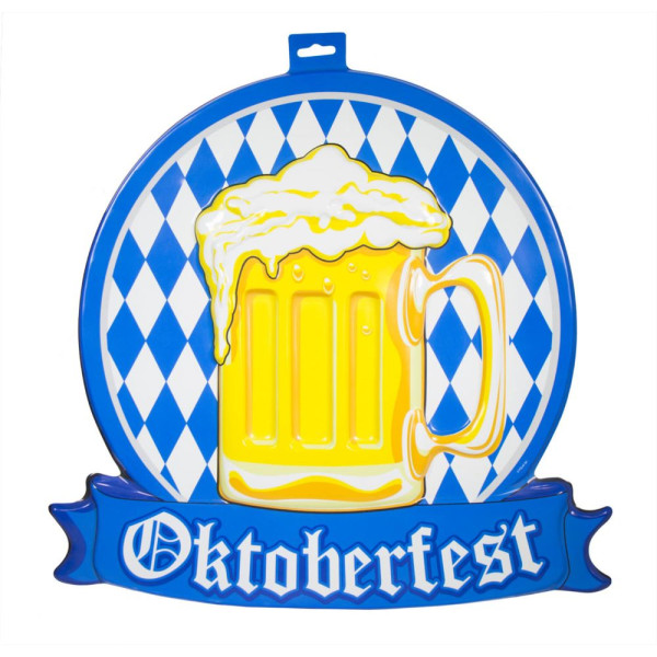 3D Wandbild Oktoberfest 46 x 48cm