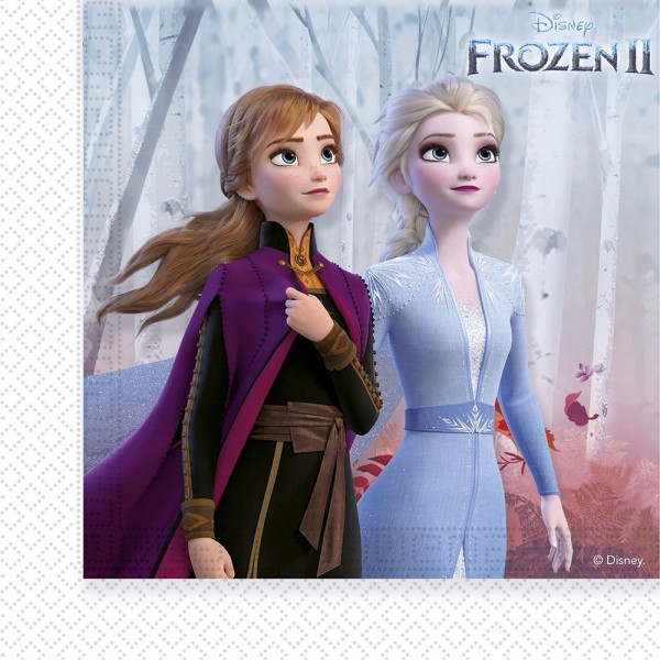20 Frozen 2 Servietten 33cm