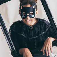 Trick or Treat Katzen Maske