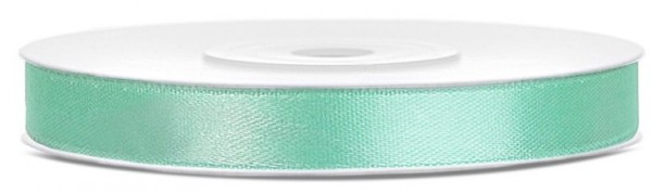 25m Satin Geschenkband mint 6mm breit