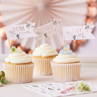 12 Birthday Teaparty Party Picker 7 x 11cm