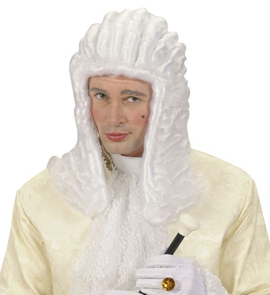 Barock Perücke Weiß Herren