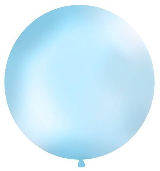 XXL Ballon Partygigant eisblau 1m