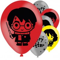 6 Harry Potter Latexballons 28cm
