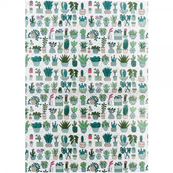 Paper Patch Papierbogen Kaktus 30x42cm