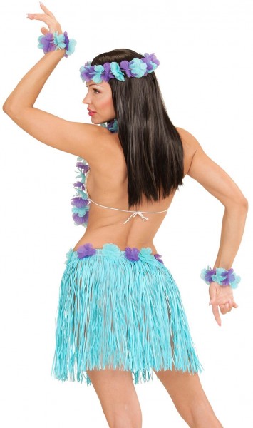 Blå Hawaii tjejkostymset 3