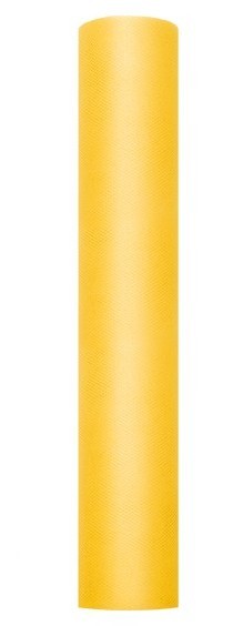 Gelber Tüll auf Rolle 30cm x 9m 2