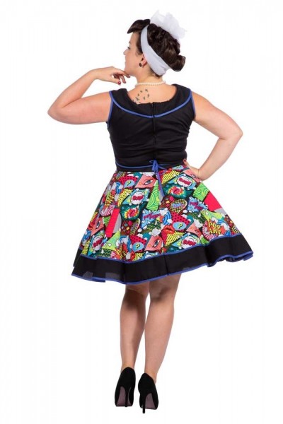 Pop Art Kleid Damenkostüm 4