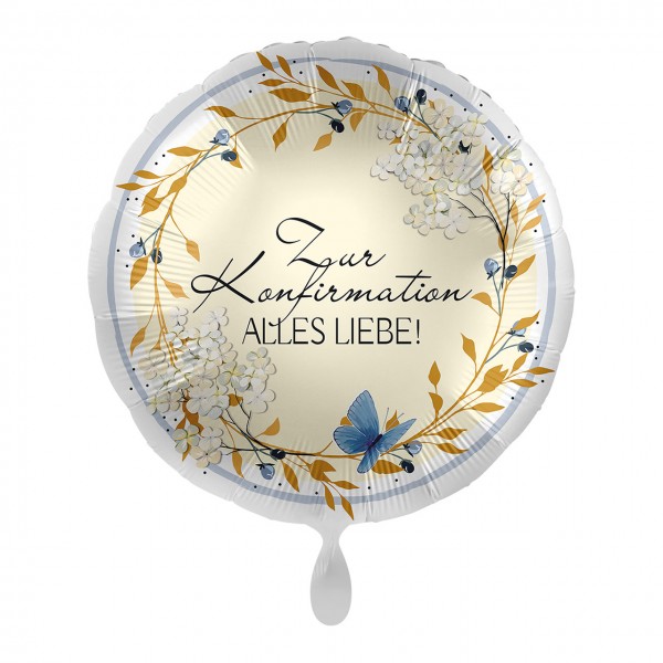 Zur Konfirmation Folienballon 43cm