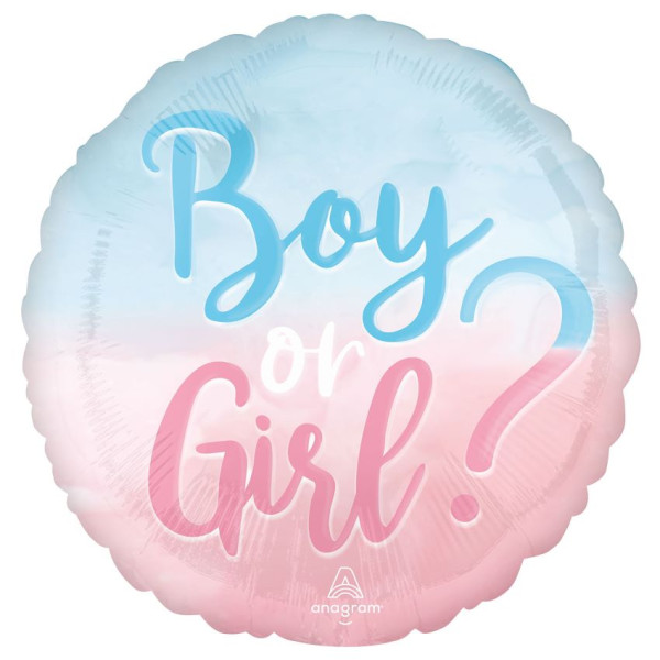 Big Reveal Folienballon 46cm