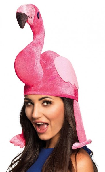 Verrückter Flamingo Hut