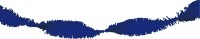 Blaue Fransengirlande 24m