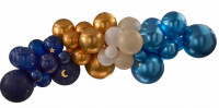 Gold Moon Eid Mubarak Ballongirlande 70-teilig