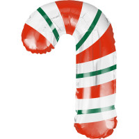 Vorschau: Merry Christmas Heliumflasche mit Ballons