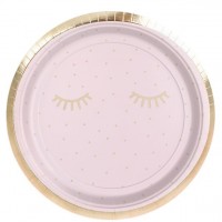 8 Pamper Party Pappteller 21,5cm
