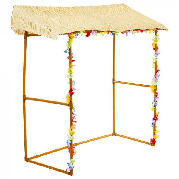 Luau Party Tiki Bar Hütte 134 x 132 x 58cm