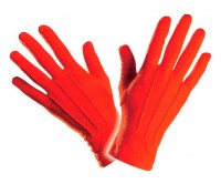 Rote Handschuhe