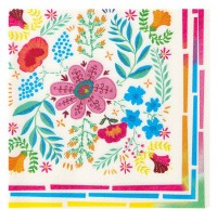 Vorschau: 20 Mexican Boho Party Servietten 33cm