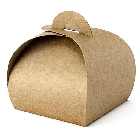 10 Kraftpapier Geschenkboxen