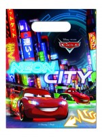 6 Cars Neon City Geschenktüten