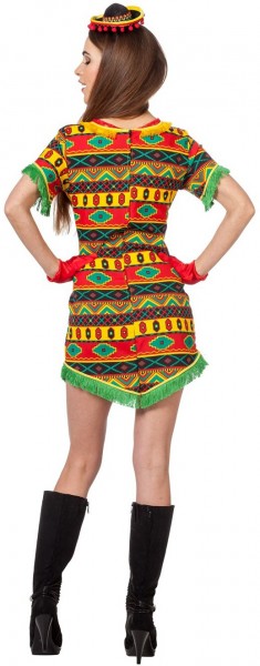 Buntes Fiesta Mexicana Damenkostüm 2